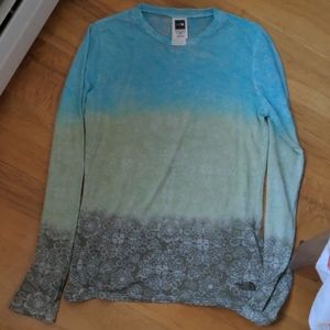 North Face Burn out long sleeve